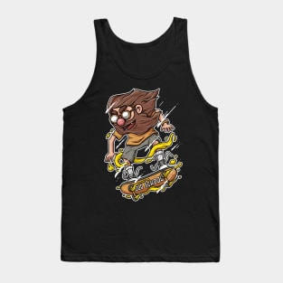 Beard Skater Tank Top